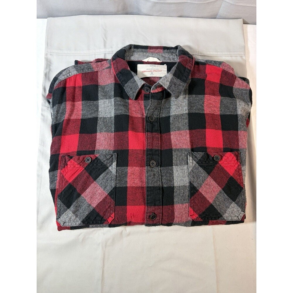 Urban Pipeline Ultimate Flannel Long Sleeve Shirt Men Size XXL